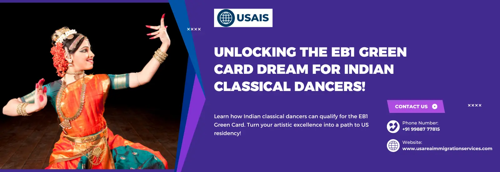 Unlocking the EB1 Green Card Dream for Indian Classical Dancers!